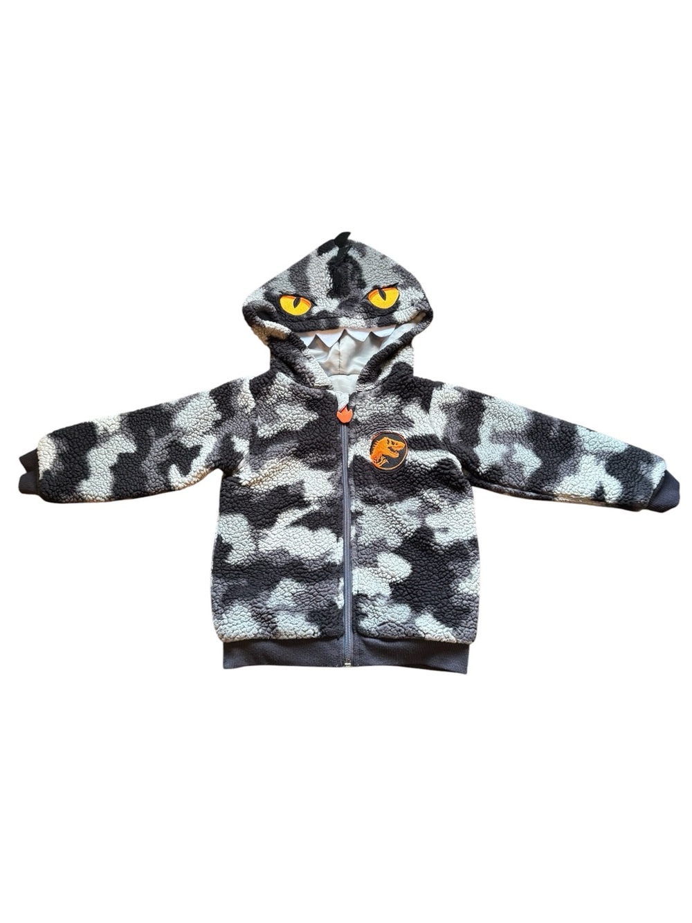 Jurassic World Dino Camo Sherpa Lined Jacket